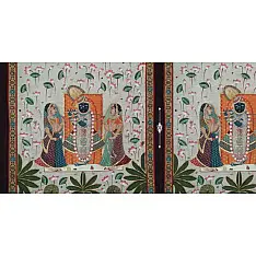Pichwai Painting ~ Murlidhar { 3 X 5 Feet }